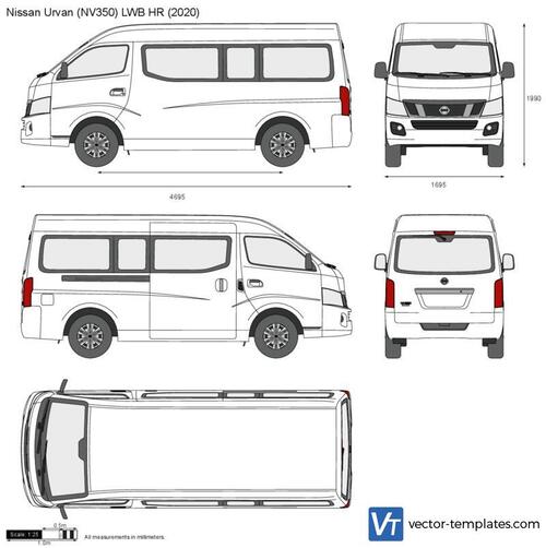 Nissan Urvan (NV350) LWB HR