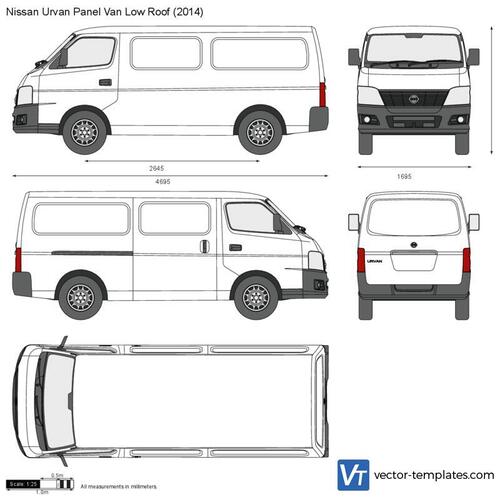 Nissan Urvan Panel Van Low Roof