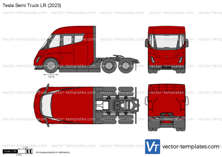 Tesla Semi Truck LR