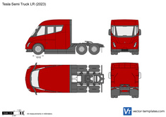 Tesla Semi Truck LR