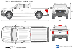 Ford F-150 Super Cab 6.5 ft Bed XL