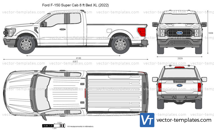 Ford F-150 Super Cab 8 ft Bed XL