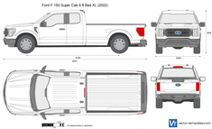 Ford F-150 Super Cab 8 ft Bed XL