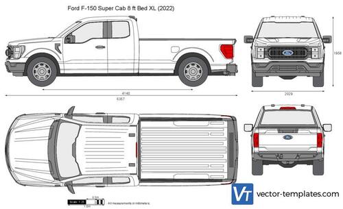 Ford F-150 Super Cab 8 ft Bed XL