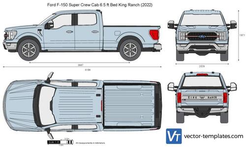 Ford F-150 Super Crew Cab 6.5 ft Bed King Ranch