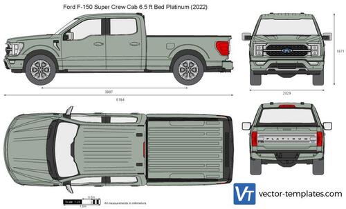 Ford F-150 Super Crew Cab 6.5 ft Bed Platinum