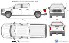 Ford F-150 Super Crew Cab 6.5 ft Bed XL