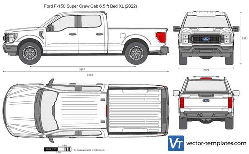 Ford F-150 Super Crew Cab 6.5 ft Bed XL