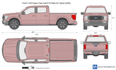 Ford F-150 Super Crew Cab 6.5 ft Bed XLT Sport
