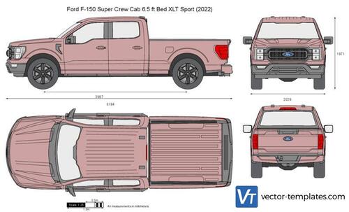 Ford F-150 Super Crew Cab 6.5 ft Bed XLT Sport