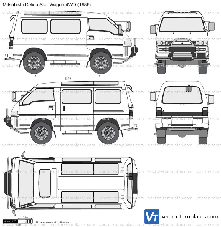 Mitsubishi Delica Star Wagon 4WD