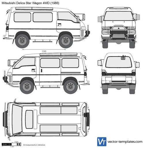 Mitsubishi Delica Star Wagon 4WD