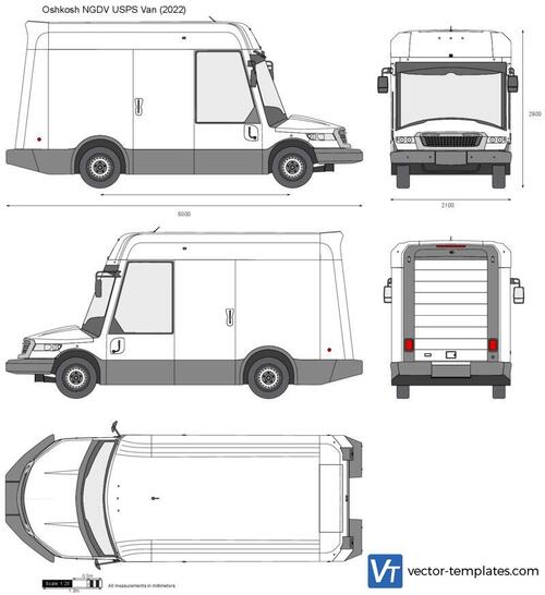 Oshkosh NGDV USPS Van