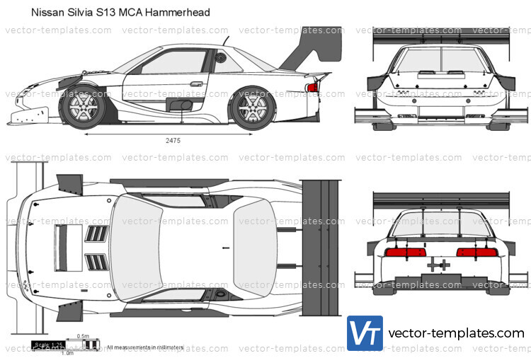 Nissan Silvia S13 MCA Hammerhead