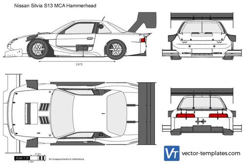 Nissan Silvia S13 MCA Hammerhead