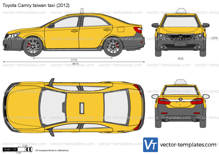 Toyota Camry taiwan taxi