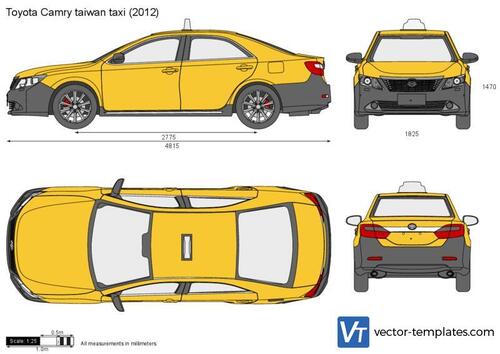 Toyota Camry taiwan taxi