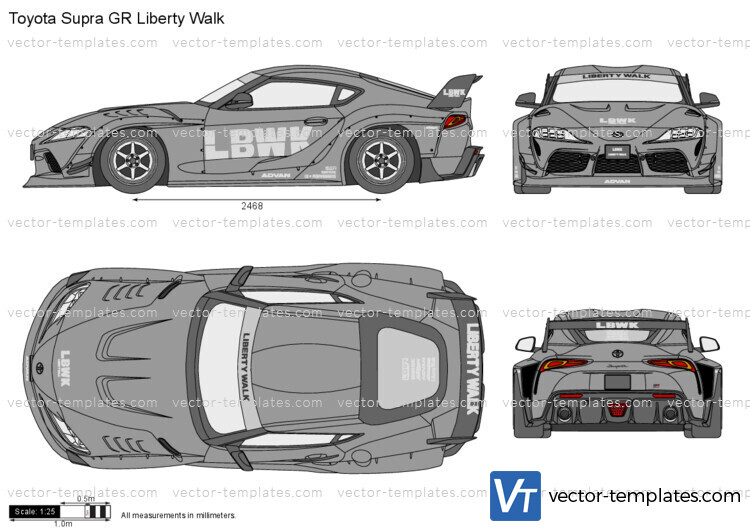 Toyota Supra GR Liberty Walk