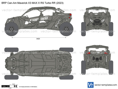BRP Can-Am Maverick X3 MAX X RS Turbo RR