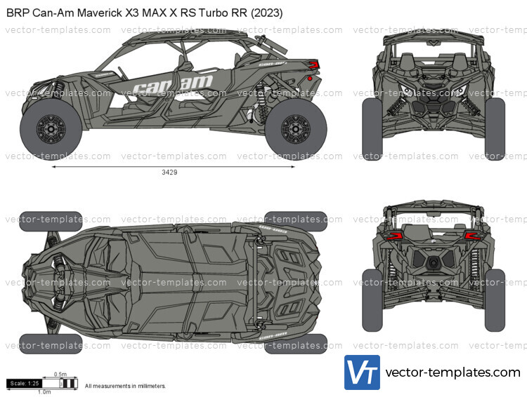 BRP Can-Am Maverick X3 MAX X RS Turbo RR