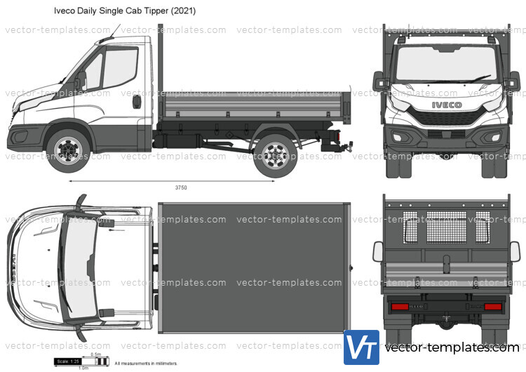 Iveco Daily Single Cab Tipper