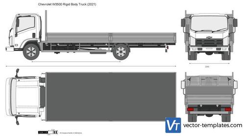 Chevrolet W3500 Rigid Body Truck