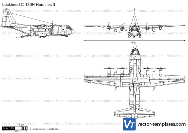 Lockheed C-130H Hercules 3