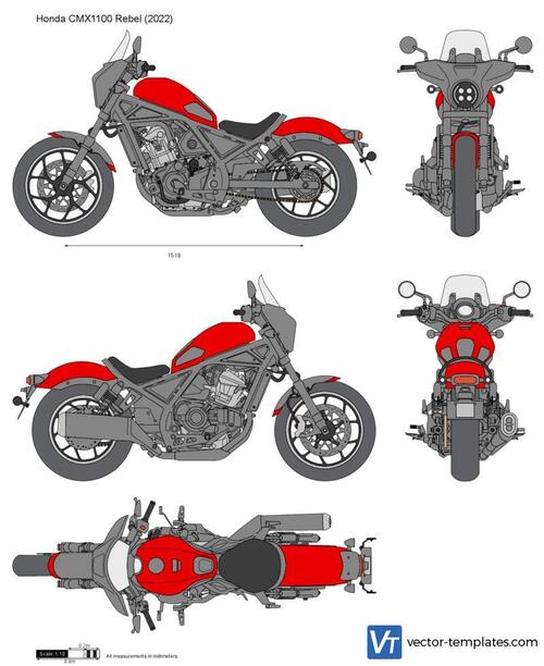 Honda CMX1100 Rebel