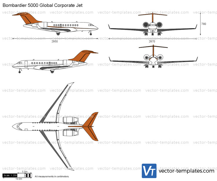 Bombardier Global 5000 Corporate Jet