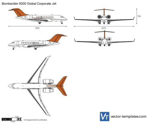 Bombardier Global 5000 Corporate Jet
