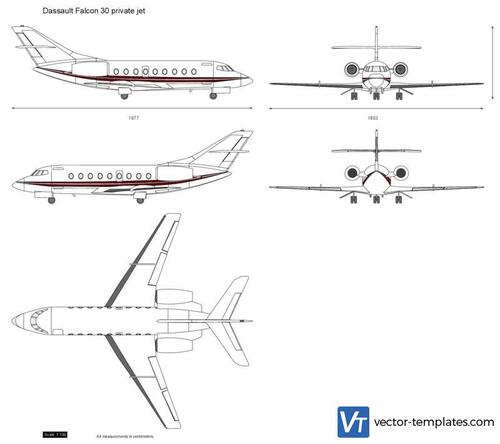 Dassault Falcon 30 private jet