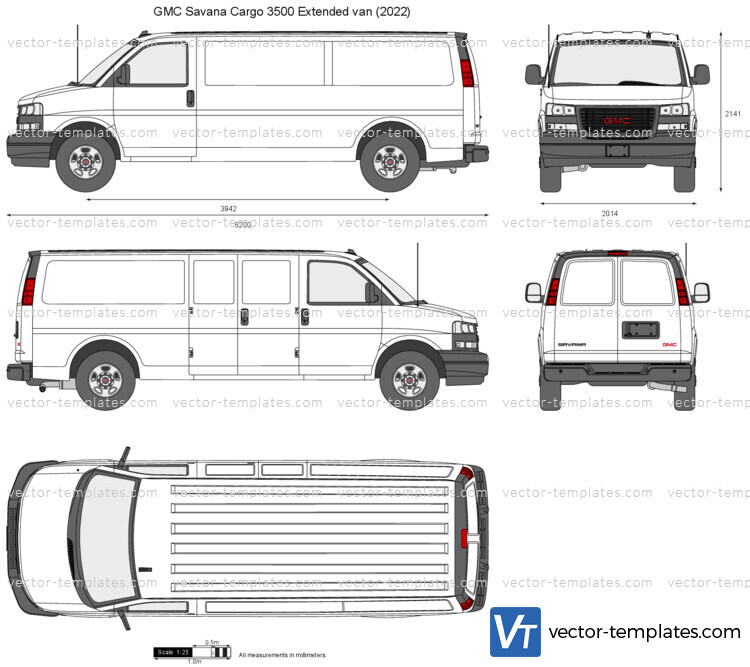 GMC Savana Cargo 3500 Extended van