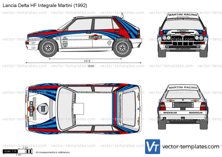 Lancia Delta HF Integrale Martini