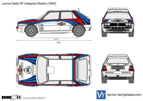 Lancia Delta HF Integrale Martini