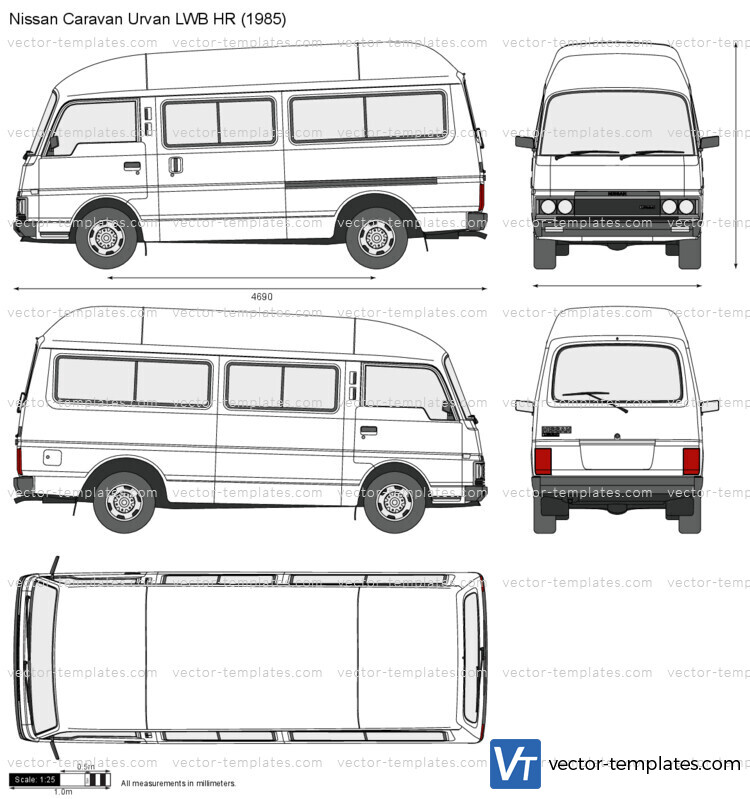 Nissan Caravan Urvan LWB HR