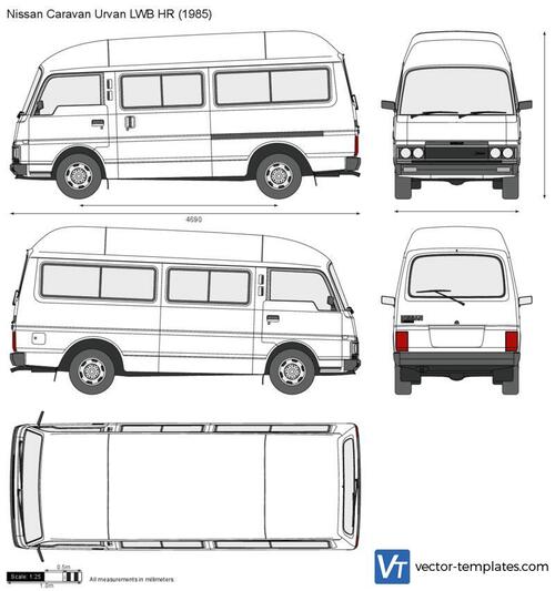 Nissan Caravan Urvan LWB HR