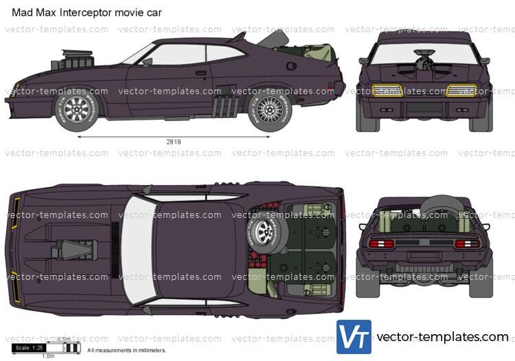 Mad Max Interceptor movie car