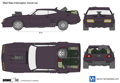Mad Max Interceptor movie car