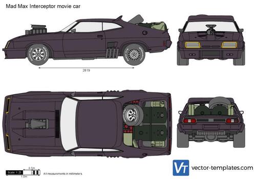 Mad Max Interceptor movie car