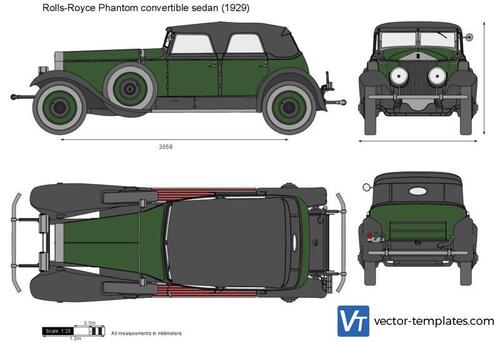 Rolls-Royce Phantom convertible sedan
