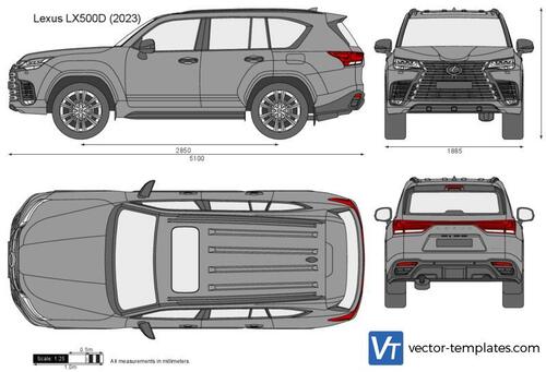 Lexus LX500D