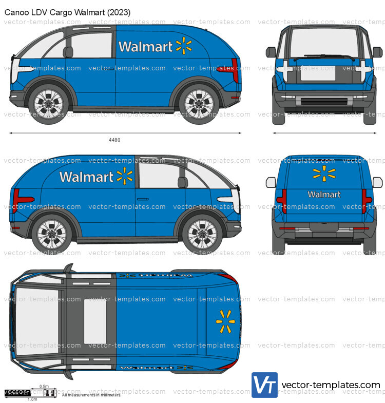 Canoo LDV Cargo Walmart