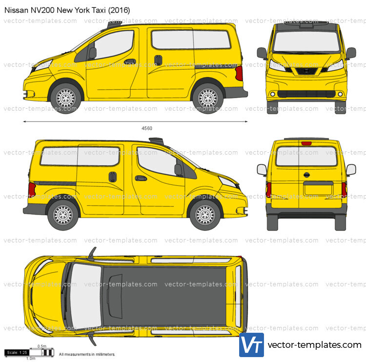 Nissan NV200 New York Taxi