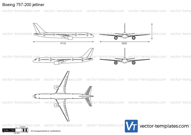 Boeing 757-200 jetliner