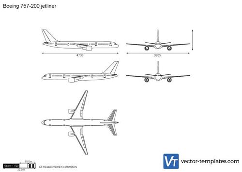 Boeing 757-200 jetliner