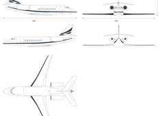 Dassault Falcon 2000DX private jet