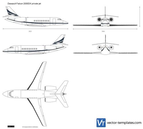 Dassault Falcon 2000DX private jet