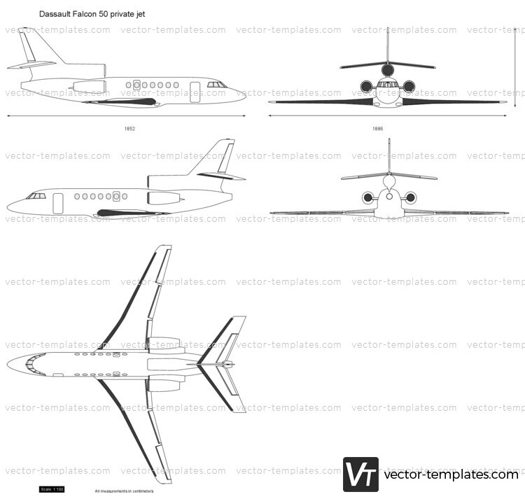 Dassault Falcon 50 private jet