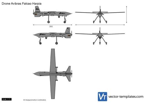 Drone Avibras Falcao Harpia