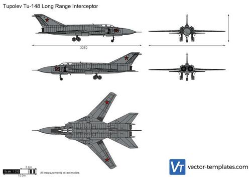 Tupolev Tu-148 Long Range Interceptor